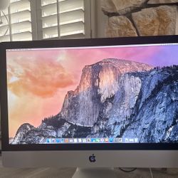 iMac 27” 2014 Model