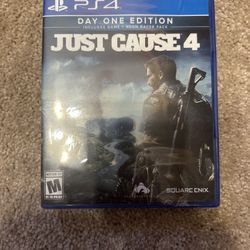 Just Cause 4 Day One Edition PS4 Sealed