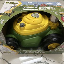 Lawn Mower Bubble Toy (Brand New)