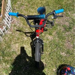 Boys Bike With Training Wheels  