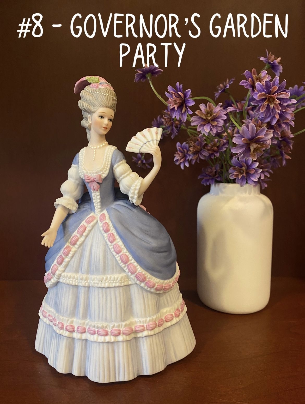Lenox Vintage Porcelain Figurine Governors Garden Party