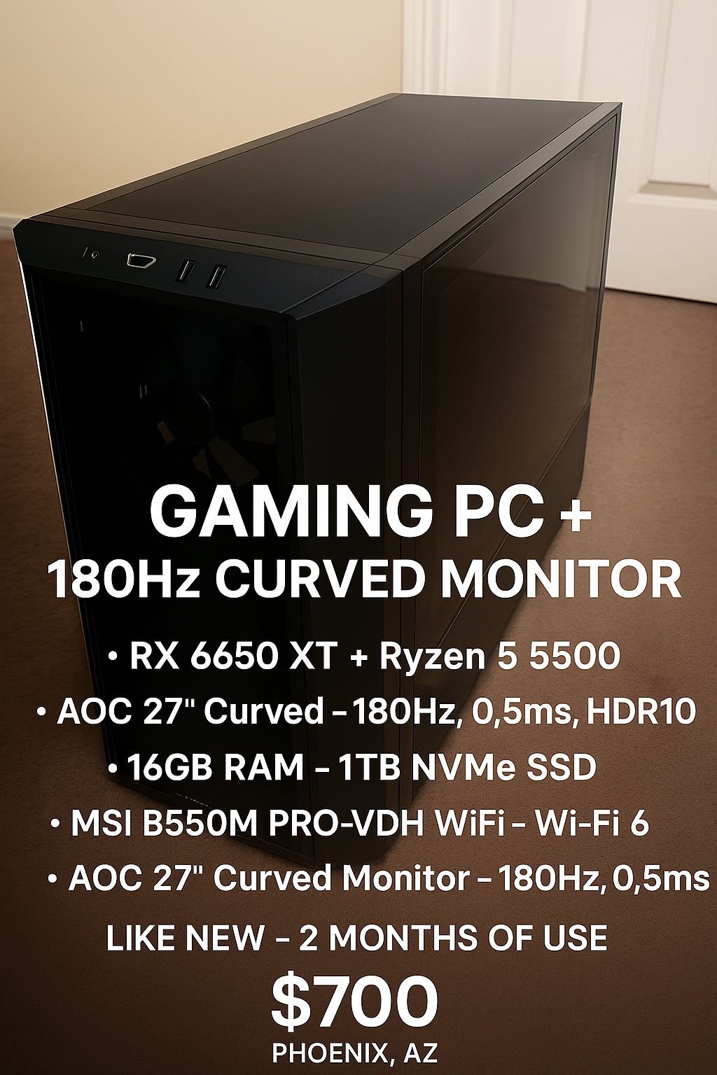 PC Gamer + Monitor