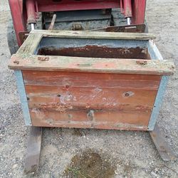 Antique Coca Cooler Wooden Cooler