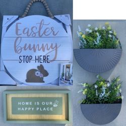 Spring Home Decor Bundle Of 4 