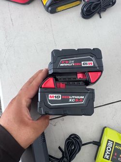 Milwaukee m18 5.0 batteries
