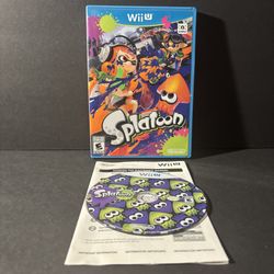 Splatoon (Nintendo Wii U) CIB Complete