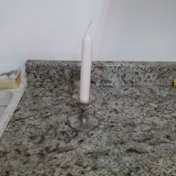 Silver Plated Candle Holder 