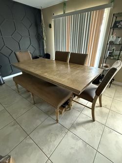Large farmhouse table
