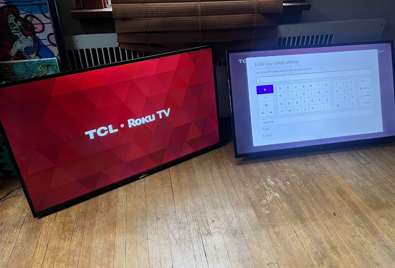 2 TV’s + 2 Heavy Duty Wall Mounts