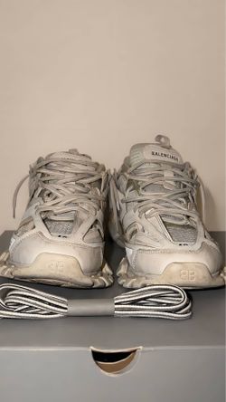 White Balenciaga Tracks