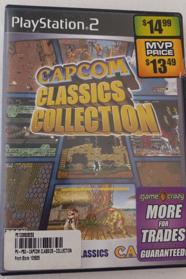 Capcom Classics Collection w/manual