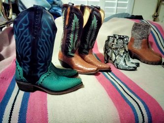 Ostrich Boots