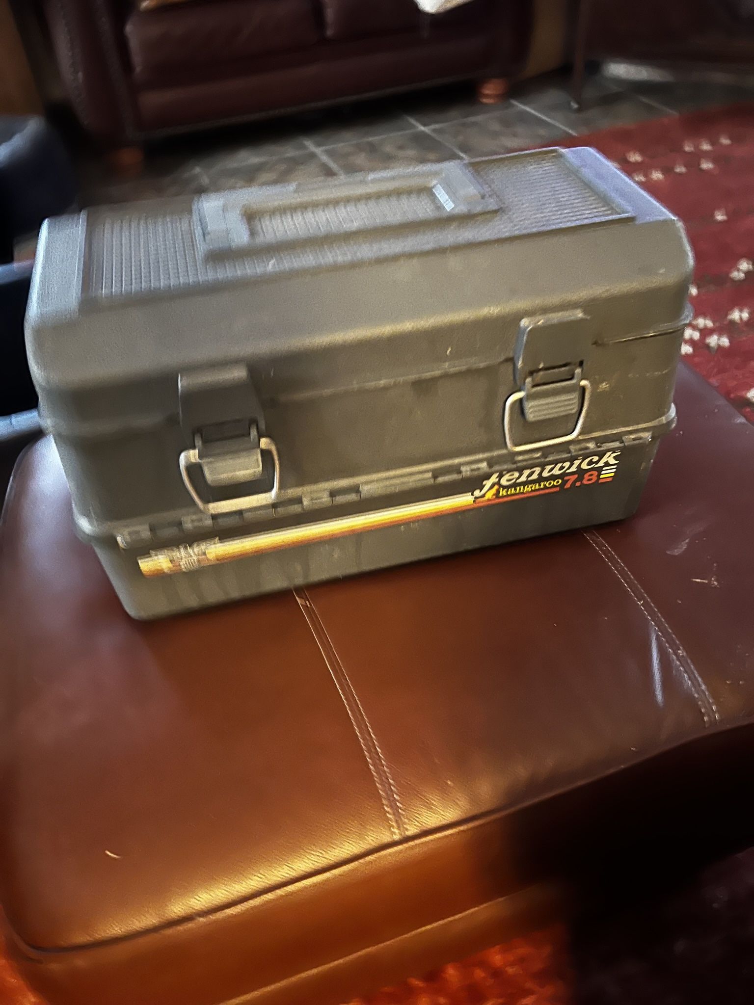 fenwick 7.7 tackle box Fenwick Kangaroo 7.8 Tackle Box Filled With Tackle for Sale in El Cajon, CA