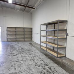 Industrial Warehouse Quality Storage Rack Boltless Shelving 48 in W x 24 in D Shelves Similar To Uline Delivery Available