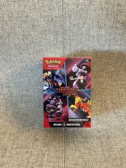 Pokemon Destined Rivals Booster Bundle Sealed 6 Packs
