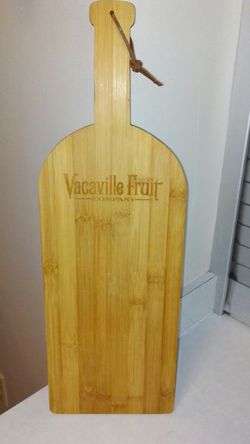 Vacaville Fruit Co. cutting board
