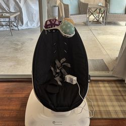 4moms Mamaroo multi motion baby swing (black)