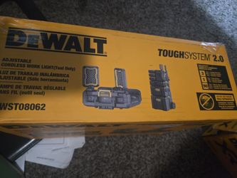 Brand new (Open Box)DEWALT ToughSystem 2.0 Adjustable Work Light