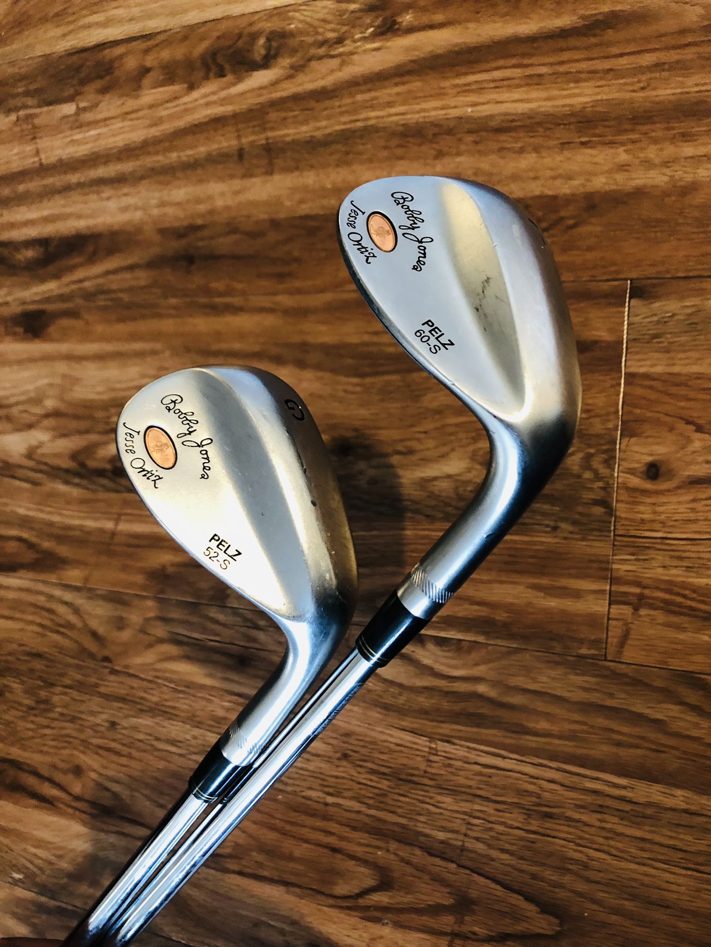 Bobby Jones Jesse Ortiz PELZ 52* Gap Wedge & 60* Lob Wedge
