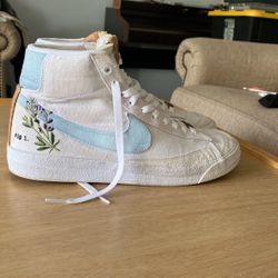 Nike Blazer Mid 77 White Indigo 9.5
