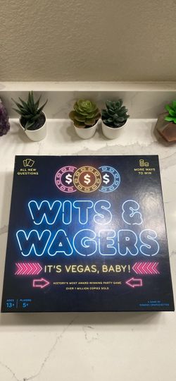 Wits & Wagers It's Vegas Baby Board Game