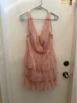 Pale Peach Dress Size 13