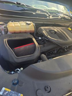 Kn cold air intake with filter