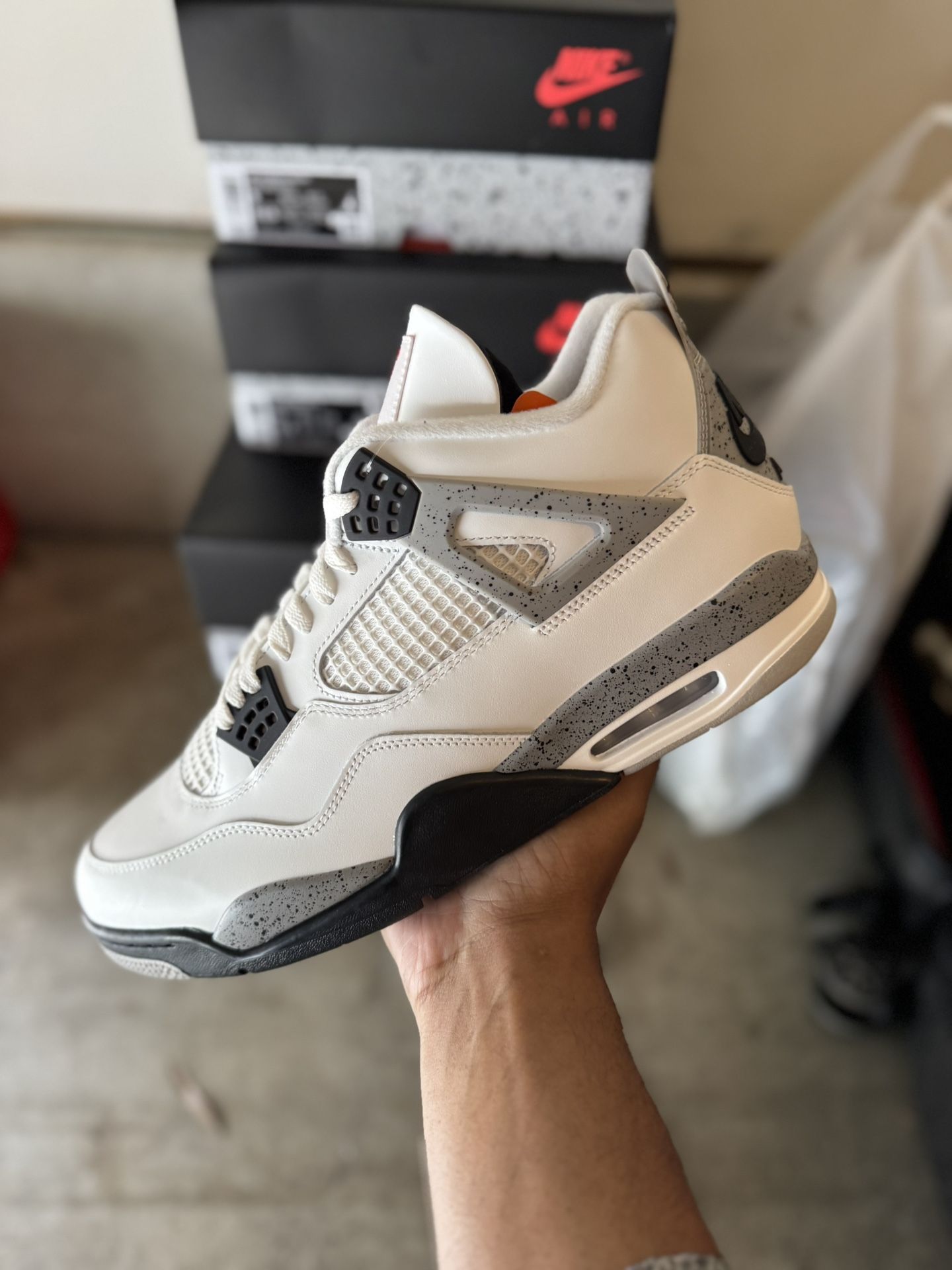 Jordan 4 Retro White Cement (2025)