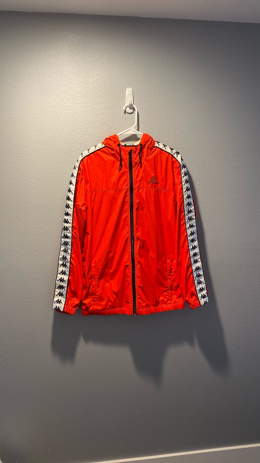 Kappa Windbreaker Hoodie Size Large