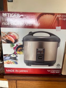 Tiger JNP-S15U 8-Cup Rice Cooker and Warmer, Urban Satin