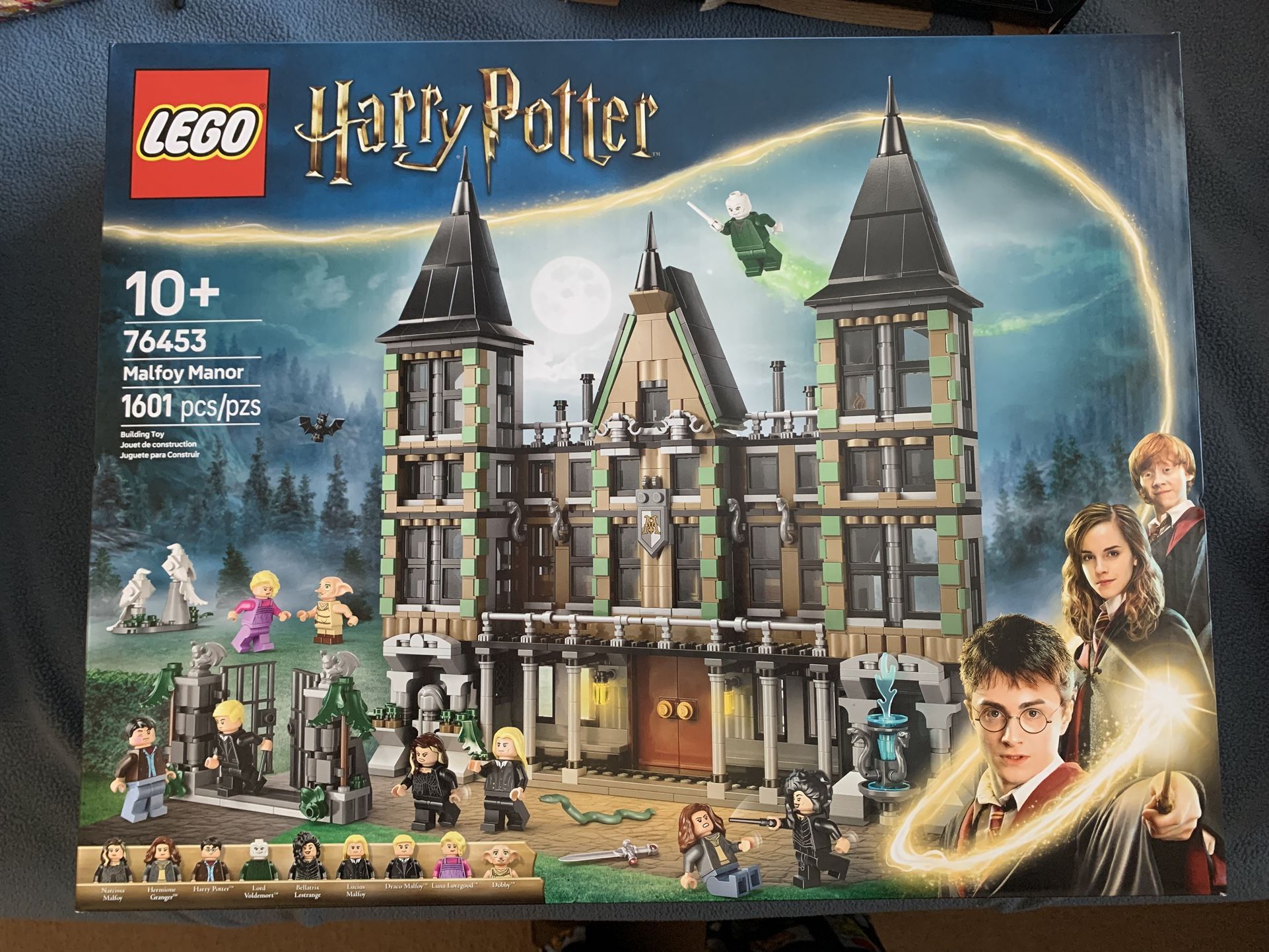 NEW. LEGO Harry Potter Malfoy Manor Building Toy - Harry Potter Toy for Boys & Girls, Ages 10+ - Collectible Kids Toy for Fans - Includes 9 Minifigure