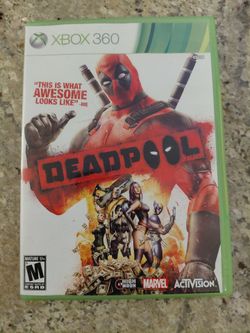 Xbox 360 Deadpool video game