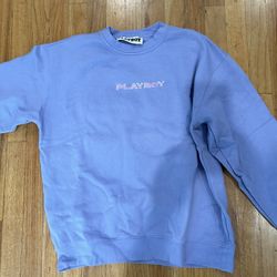 PacSun Playboy Men’s Sweatshirt Lavender Size Medium 