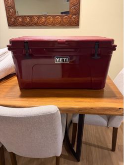 Red/Cherry Yet Tundra 65 Ice Chest