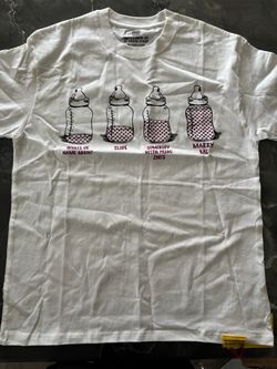 Alocs BABY BOTTLE SHIRT SIZE MEDIUM
