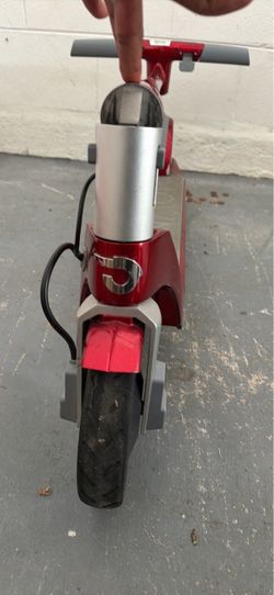 Red Electric Scooter