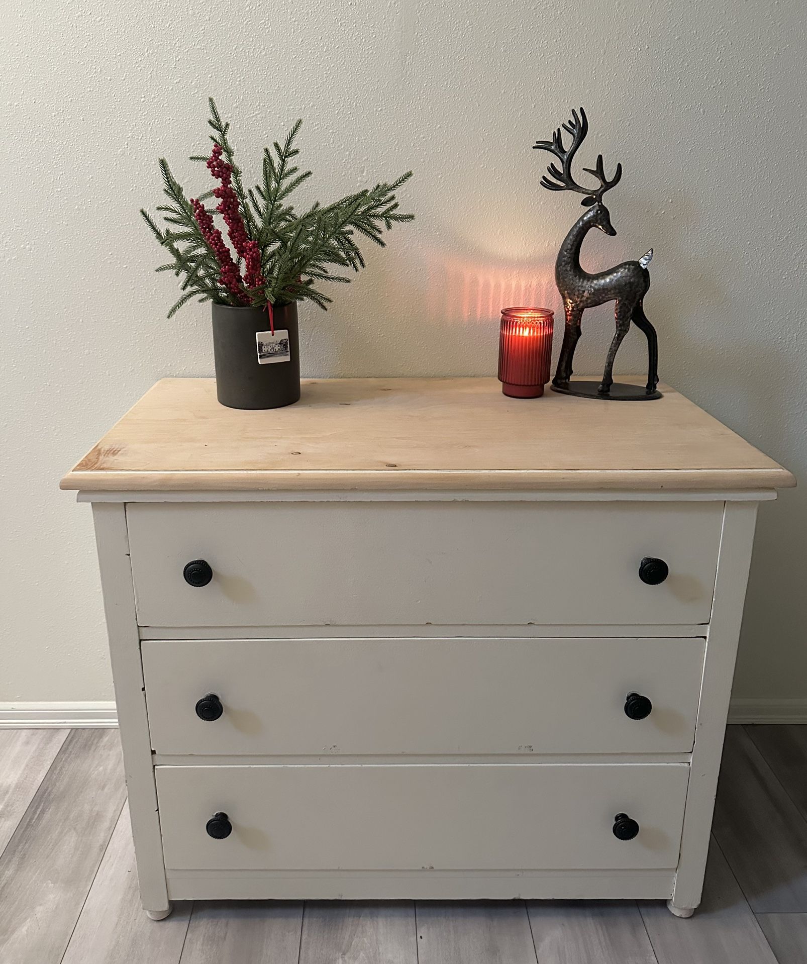 Antique Wood Dresser 