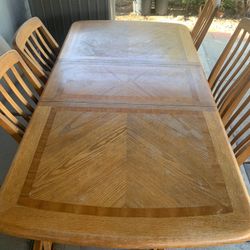 Full Wooden Table