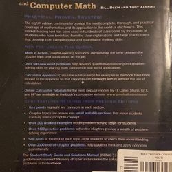 Electronics and Computer Math Textbook