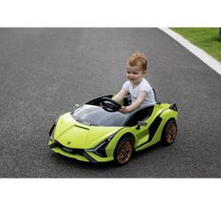 Lamborghini 12V Electric Ride-On Car