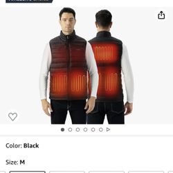 Men's Heated Vest with Battery Pack