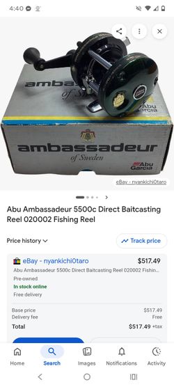2002 Abu Garcia ambassador Royal Express