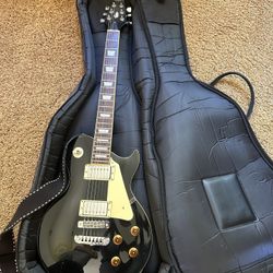 Aria Black LP Style Electric Guitar 