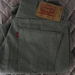 Grey 501s Pants