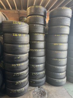 225/45/18 ,  235/45/18  , 215/45/18 used tires