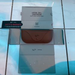 Rayban matte black glasses