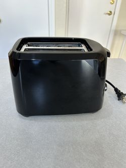 Black 2 Slice Toaster