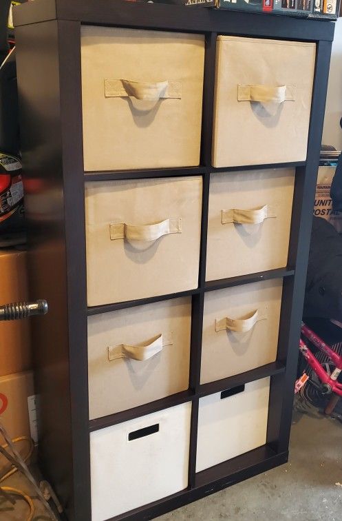 Shelving With 8 Baskets Nice! Spacesaver