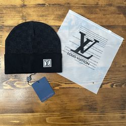 Black LV Beanie