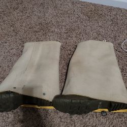 lacrosse Hip waders green rubber size 14 Hunting Fishing boots work